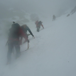 2010-01-17 Alpinismo. ascensión a la maliciosa (sierra guadarrama)