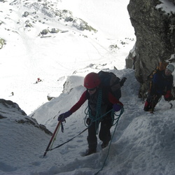 2010-02-14 Alpinismo. ascensión a peñalara (sierra guadarrama)